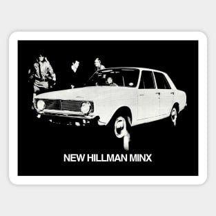 HILLMAN MINX - advert Magnet